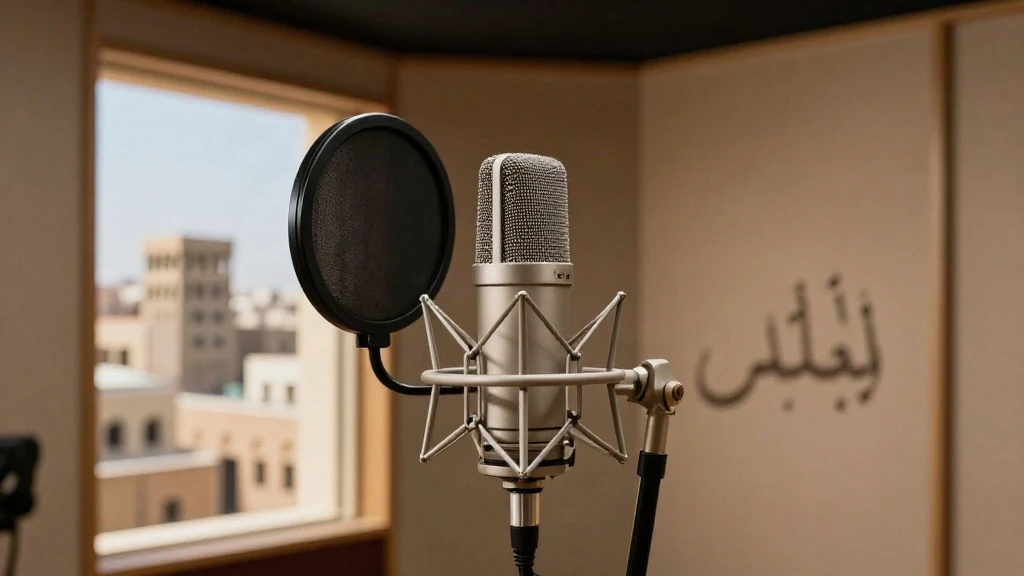 استوديو تسجيل صوتي احترافي بجدة