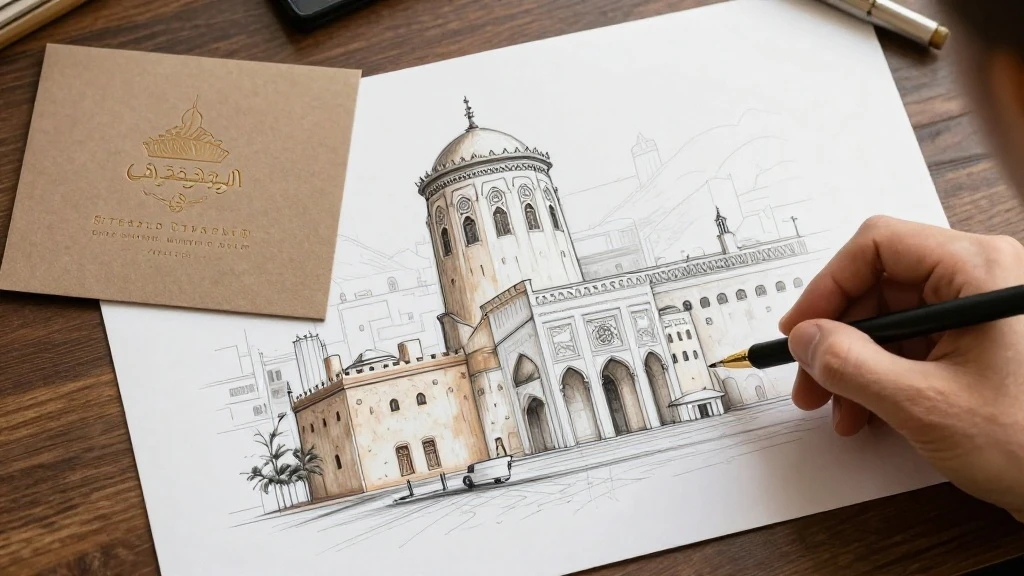 فنان يبتكر هوية بصرية